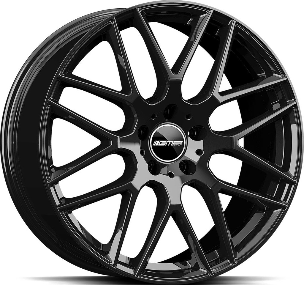 GMP BERGHEM GLOSS BLACK 8x18 5/112 ET35 CB66.6