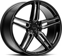 VOSSEN HF1 TINTED GLOSS BLACK 12x22 5/120 ET25 CB74.1