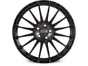 OZ RACING SUPERTURISMO GT MATT BLACK RED LETTERING  5X1 7.5x17 5/17 ET35 CB75