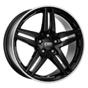 CMS C29 DIAMOND RIM BLACK GLOSS 8x18 8/18 ET50 CB66.6