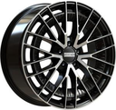 FONDMETAL KARI GLOSSY BLACK MACHINED  5X1 9.5x20 5/20 ET43 CB66.6
