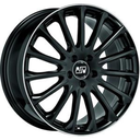 MSW 30 GLOSS BLACK+DIAMOND LIP 7,5X 7.5x18 5/18 ET40 CB73.1