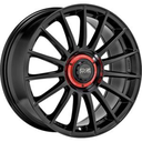 OZ RACING SUPERTURISMO EVOLUZIONE GLOSS BLACK + RED LETTERING  5X114 8x18 8/18 ET45 CB75