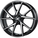 ALUTEC ADX.01 DIAMOND-BLACK FRONTPOLISHED 7.5x18 5/18 ET45 CB63.3