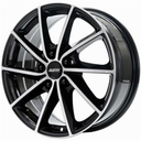 ALUTEC SINGA DIAMOND-BLACK FRONTPOLISHED  5X 7x17 7/17 ET50 CB63.4