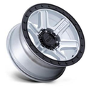 KMC KM551 OUTRUN MACHINED WITH GLOSS BLACK LIP 9x18 9/18 ET18 CB106.1