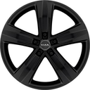 MAK STONE 5 GLOSS BLACK 7x17 7/17 ET33 CB84.1