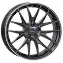 BREYTON RACE GTX MATT BLACK WITH POLISHED LIP  5X 10x20 10/20 ET35 CB66.6