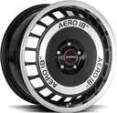 RONAL R50 AERO BLACK FRONT CUT 8x18 5/112 ET45 CB76