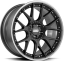BBS CH-RII SATIN BLACK 9.5x21 5/112 ET30 CB66.6