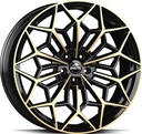 ANTERA A105 PIANO BLACK CHAMPAGNE 8.5x20 5/114.3 ET35 CB64.1