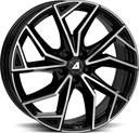 ALUTEC ADX.02 DIAM BLACK POL 7.5x18 4/108 ET45 CB63.4