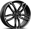 GMP ATOM BLACK DIAM 7.5x17 5/112 ET35 CB66.6