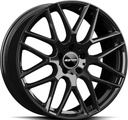 GMP BERGHEM GLOSS BLACK 9.5x20 5/130 ET35 CB84.1