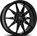 BROCK B42 SHINY BLACK 8.5x20 5/114.3 ET45 CB72.6