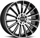 CARMANI FRITZ BLACK POL 9x21 5/112 ET45 CB66.6