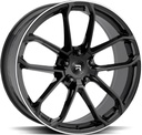 R-SERIES R14 BLACK POL 9.5x21 5/112 ET19 CB66.6