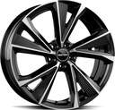 GMP EVENTO BLACK DIAM 7.5x18 5/112 ET45 CB66.5