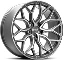 VOSSEN HF2 TINTED MATT GUN METAL 9.5x20 5/114.3 ET25 CB73.1