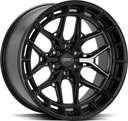VOSSEN HFX1 SATIN BLACK 9x18 6/135 ET0 CB87.1