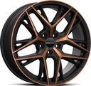 GMP LUNICA SATIN BLACK BRONZE DIAM 7.5x19 5/100 ET38 CB57.1