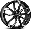 BROCK RC34 BLACK FULL POL 8x19 5/114.3 ET40 CB60.1