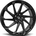 BROCK RC36 SHINY BLACK 8x19 5/110 ET37 CB65.1
