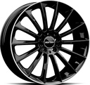 GMP STELLAR BLACK DIAM LIP 7.5x17 5/112 ET35 CB66.6