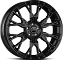 GMP FENDER GLOSS BLACK 10.5x21 5/112 ET43 CB66.6